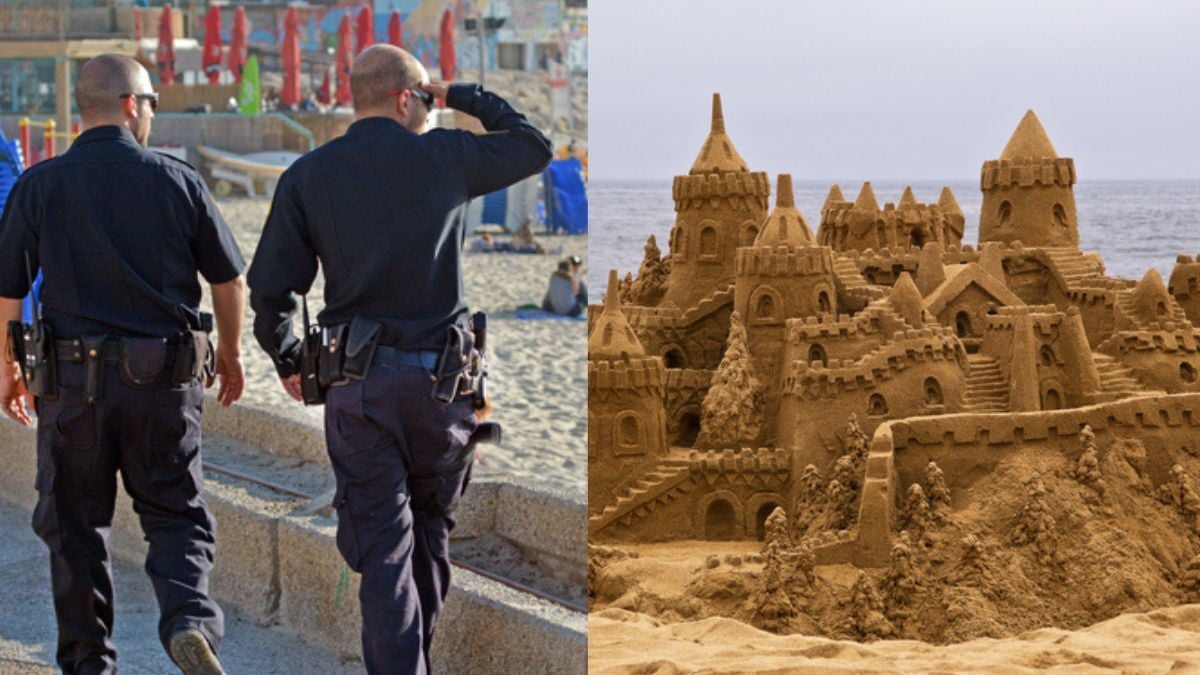 Les châteaux de sable interdits sur la plage : risque-t-on vraiment une amende de 135€ ? 
