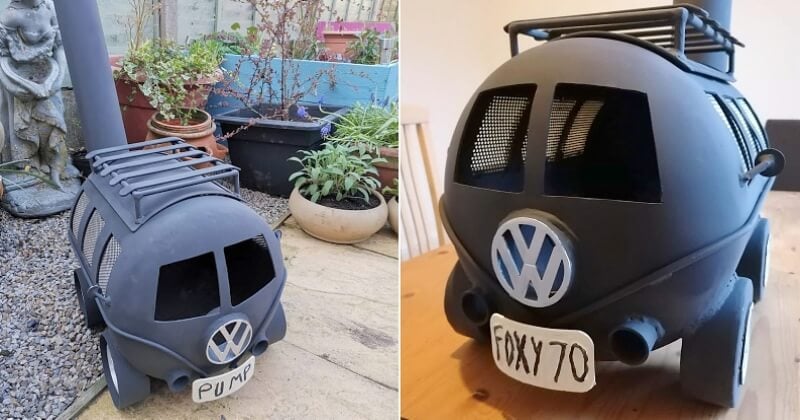 Ces poêles en hommage au célèbre combi Volkswagen vont plaire à tous les nostalgiques