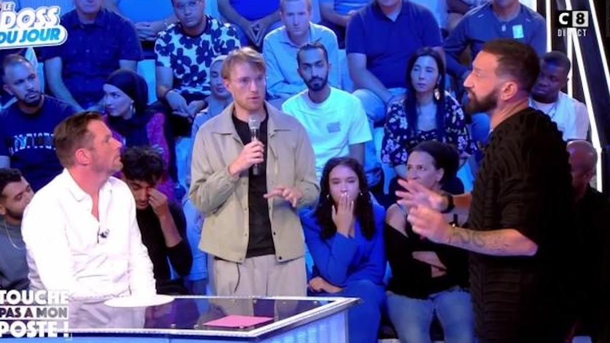 TPMP : un faux spectateur débarque en direct et insulte l'émission de Cyril Hanouna, la vidéo divise les internautes