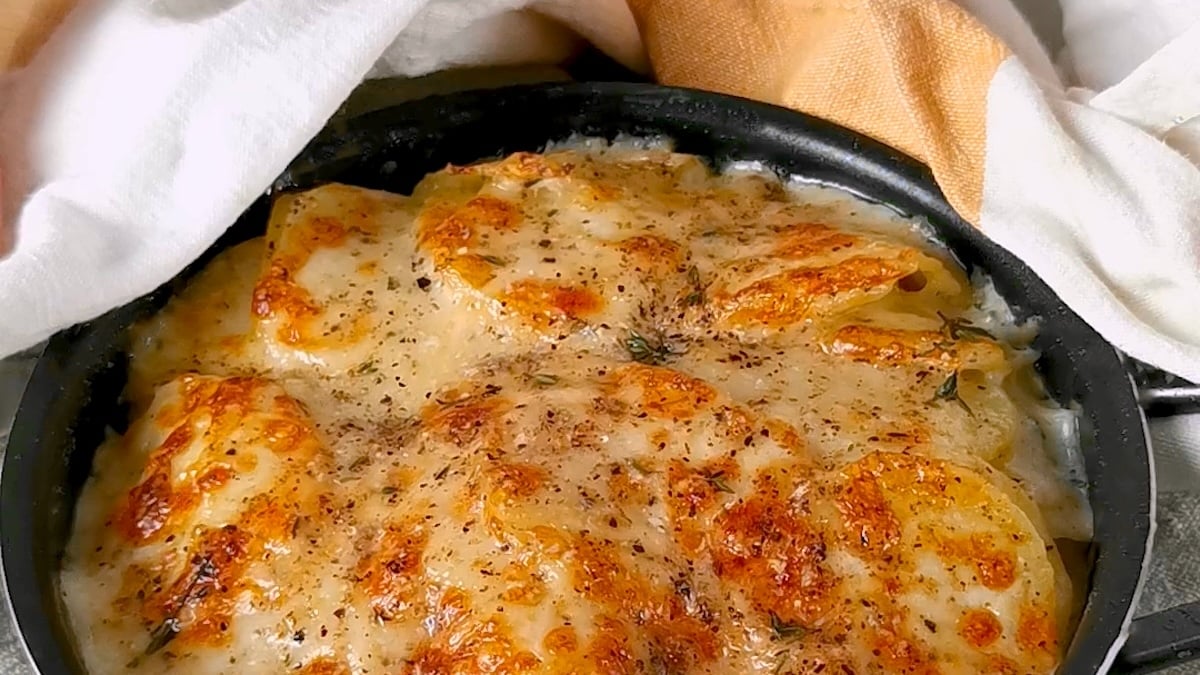 Le gratin dauphinois au fromage, un plat réconfortant, facile à faire et terriblement gourmand !