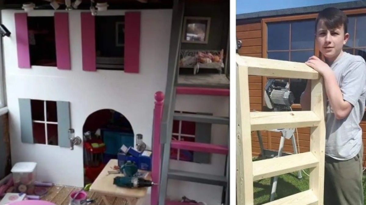 À 14 ans, il construit une superbe maison pour sa soeur, toutes les entreprises de construction veulent l'embaucher