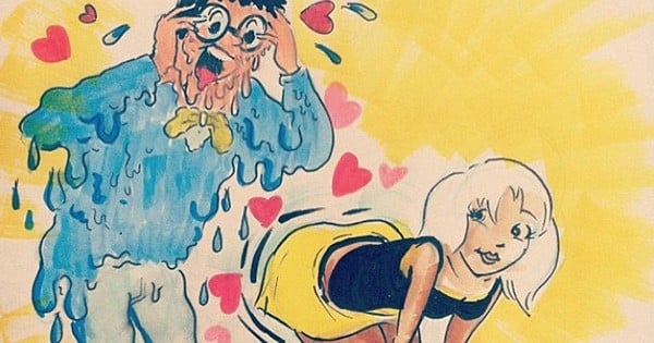 24 dessins érotiques et psychédéliques de celui qui arrive à défier Instagram