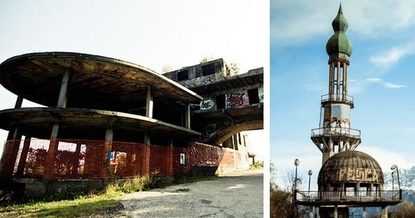 Il reste encore des places pour s'inscrire au championnat du monde de cache-cache : un cache-cache géant dans un superbe parc d'attractions abandonné, au coeur des Alpes Italiennes !