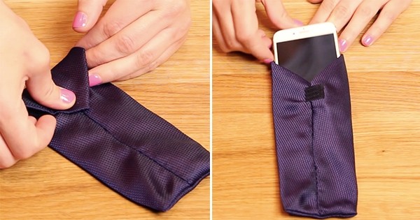 DIY : L'étui de protection « cravate » pour smartphone