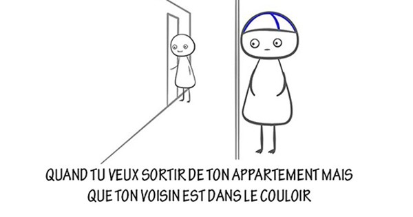 Ces 10 illustrations résument parfaitement le quotidien compliqué d'un introverti... Et c'est drôle !