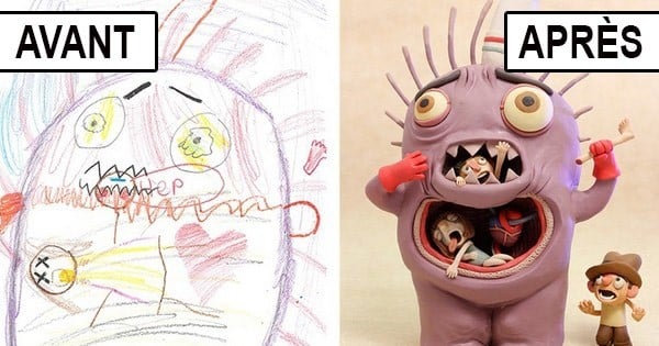 Ils décident « faire vivre » les dessins de monstres, réalisés par des enfants.