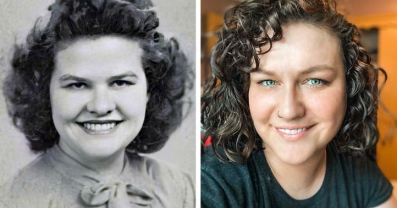 20 jeunes comparent leur photo à celle de leurs ancêtres, et la ressemblance est frappante
