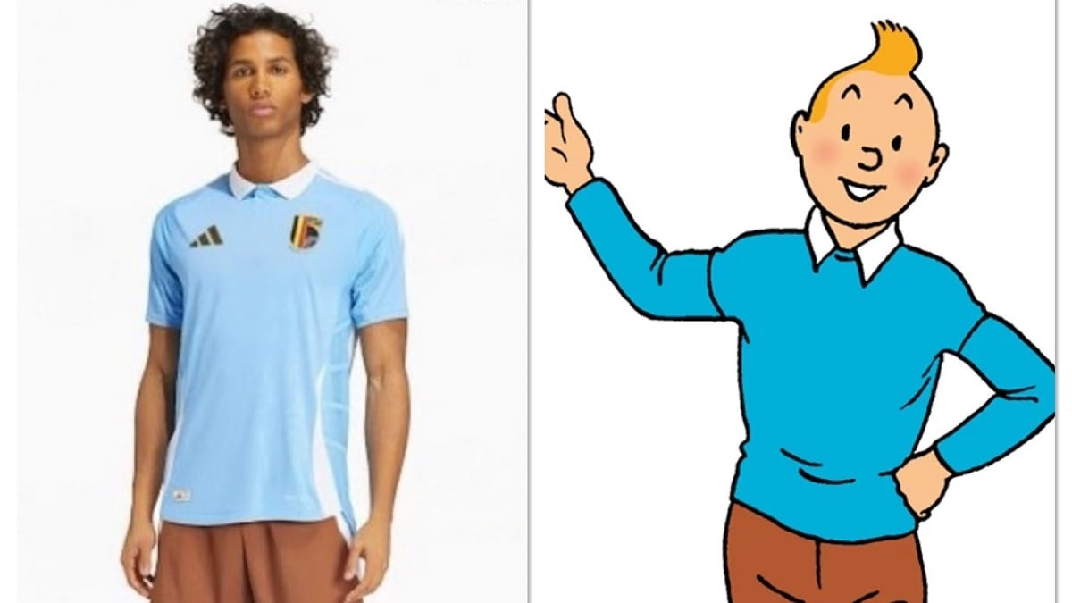 Euro 2024 : la tenue de la Belgique inspirée de Tintin vient d'être dévoilée et on l'adore !