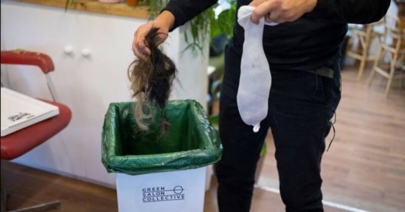 Un collectif de coiffeurs britanniques recycle les cheveux pour nettoyer les océans