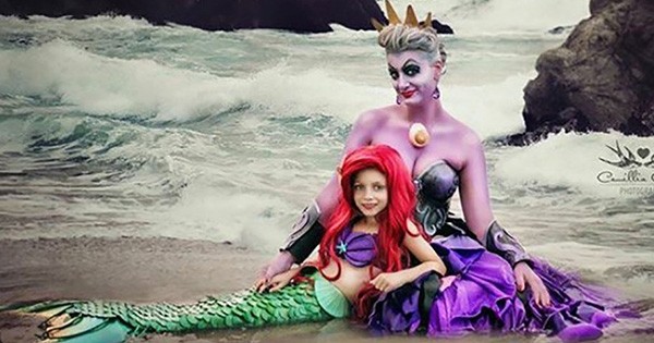 Elle photographie sa fille déguisée en princesses Disney et le résultat est magique !