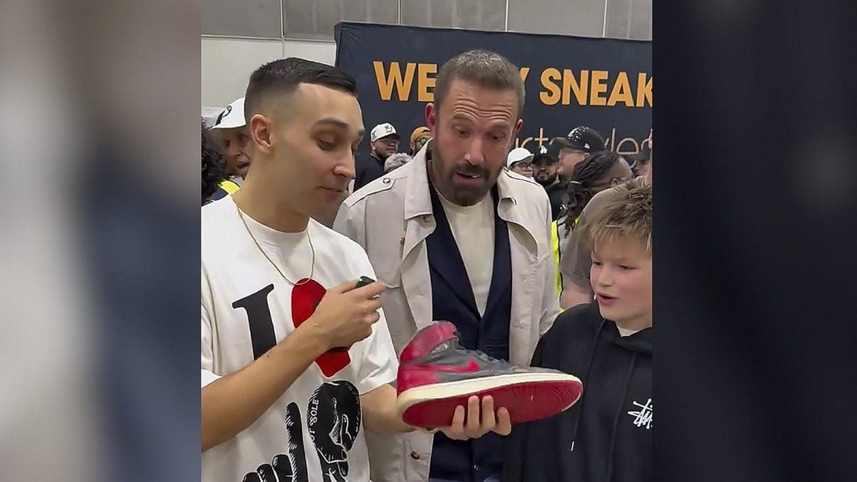 La réaction parfaite de Ben Affleck quand son fils lui demande des baskets à 6000 $ ravit les internautes