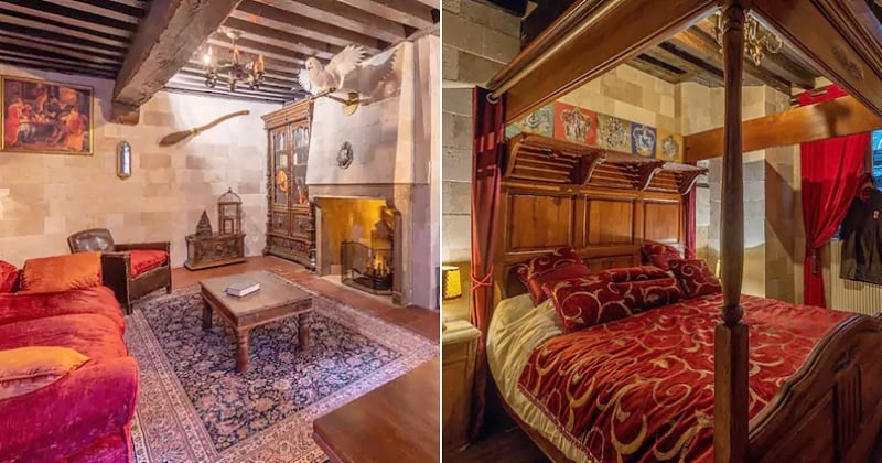À Dijon, ce Airbnb transformé en Poudlard va faire rêver les fans d'Harry Potter