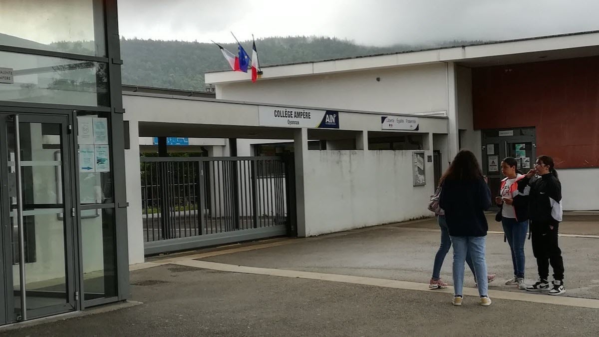 Le collège Ampere à Oyonnax