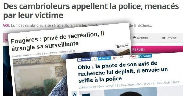 49 histoires parmi les plus folles qui sont sorties dans la presse ! Mention spéciale pour la 28, le summum de l'absurde...