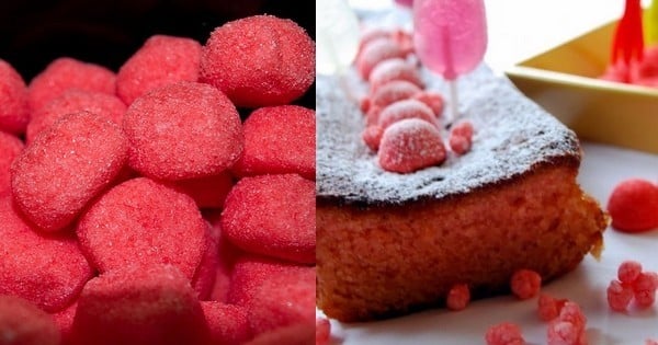 Faire un gâteau de fraises Tagada, rien de plus facile ! On vous donne la recette !