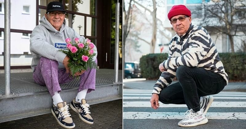 Avec ses looks streetwear colorés, ce papi de 74 ans fait rêver Instagram