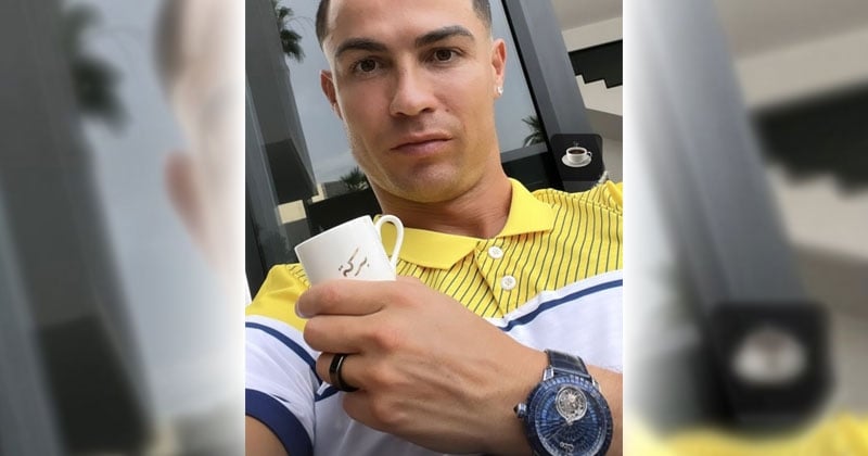 Vous ne devinerez jamais le prix ahurissant de la nouvelle montre de Cristiano Ronaldo
