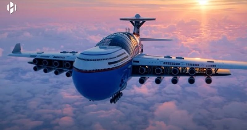 Voici le Sky Cruise, un hôtel volant qui accueillera 5000 passagers sans jamais atterrir sur Terre