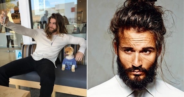21 photographies d'hommes à qui les cheveux longs vont bien : un régal pour les yeux !