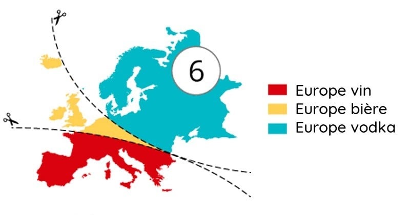 20 manières géniales (et hilarantes) de cartographier l'Europe, en utilisant les plus gros stéréotypes