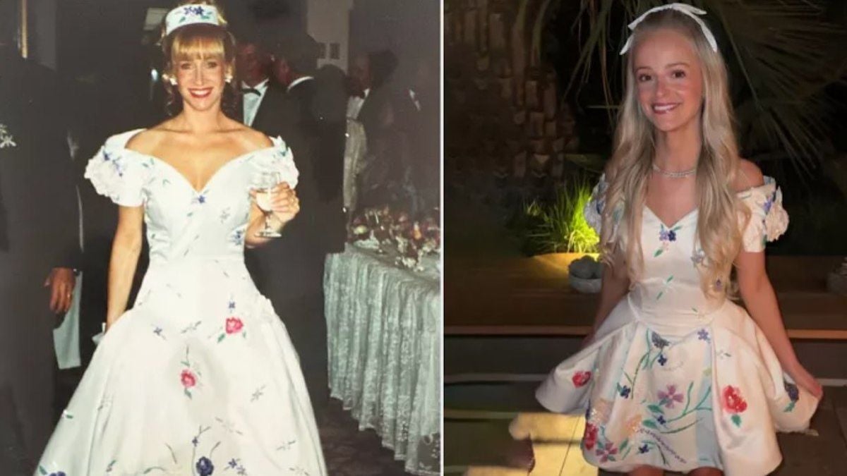 Elle fond en larmes en découvrant ce que sa belle-fille a fait de sa robe de mariée datant de 1992