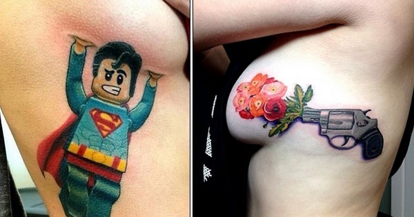 Découvrez 22 tatouages subtils qui longent la poitrine féminine...