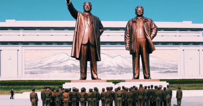 Il est parti dans le pays le plus fermé au monde, la Corée du Nord pour un reportage photo, et les clichés qu'il en a rapportés sont incroyables
