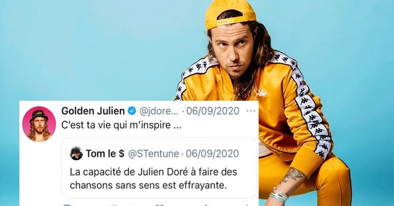 Julien Doré répond avec humour à ses détracteurs sur les réseaux sociaux