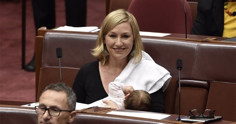Cette députée a décidé d'allaiter son enfant en pleine Assemblée et la photo est devenue virale