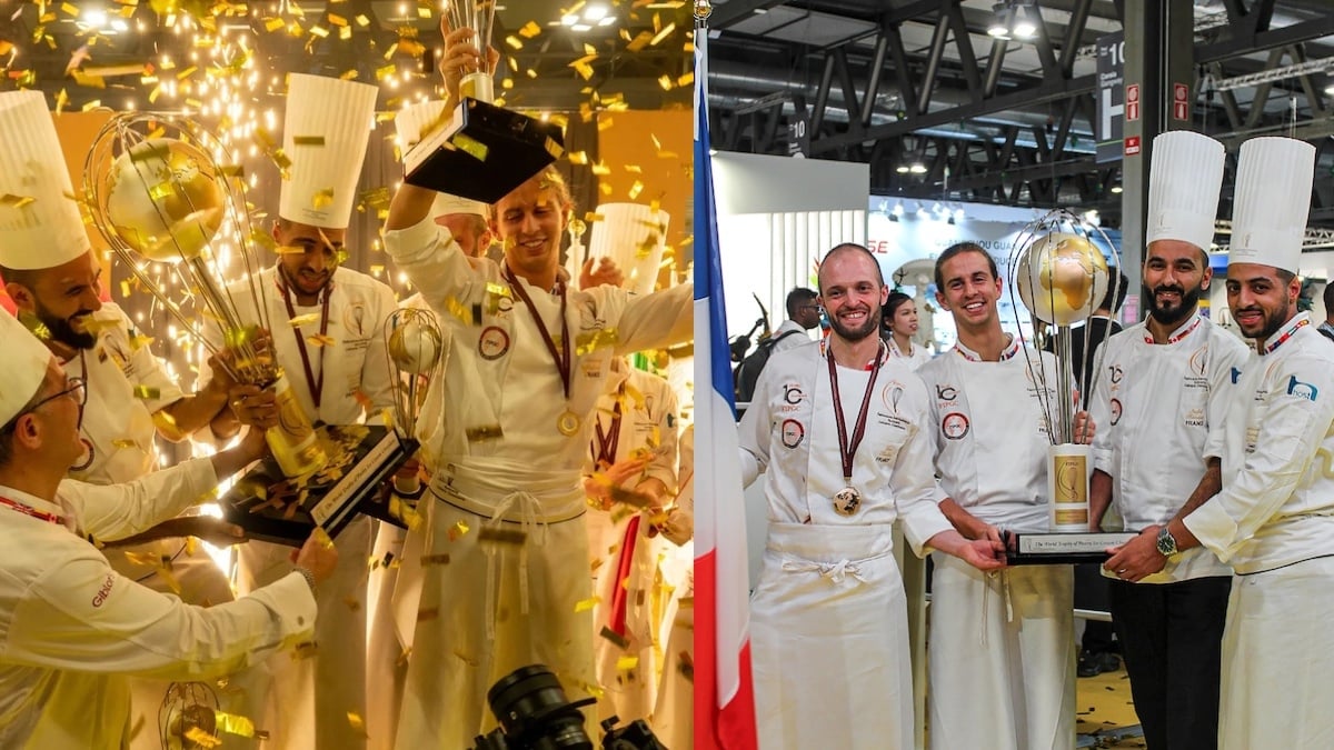 «Ramenez la coupe à la maison...» : l'équipe de France sacrée championne du monde de pâtisserie !