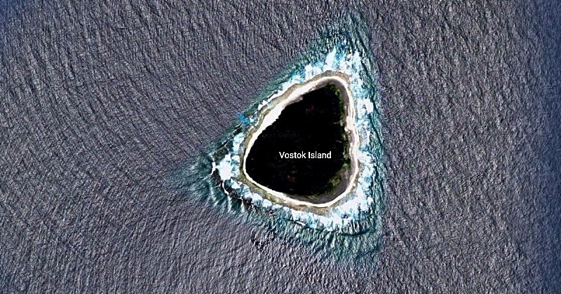 Un mystérieux « trou noir » découvert au milieu de l'océan Pacifique, sur Google Maps