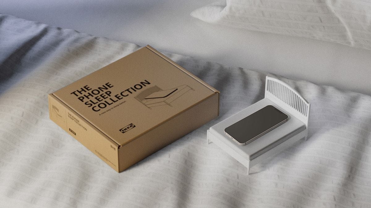 IKEA sort un mini-lit pour smartphone