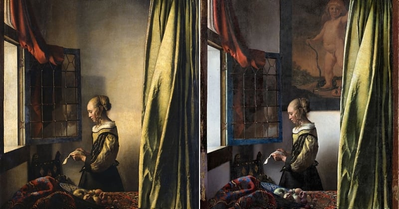 Ce tableau signé Vermeer a révélé un cupidon caché après avoir été restauré