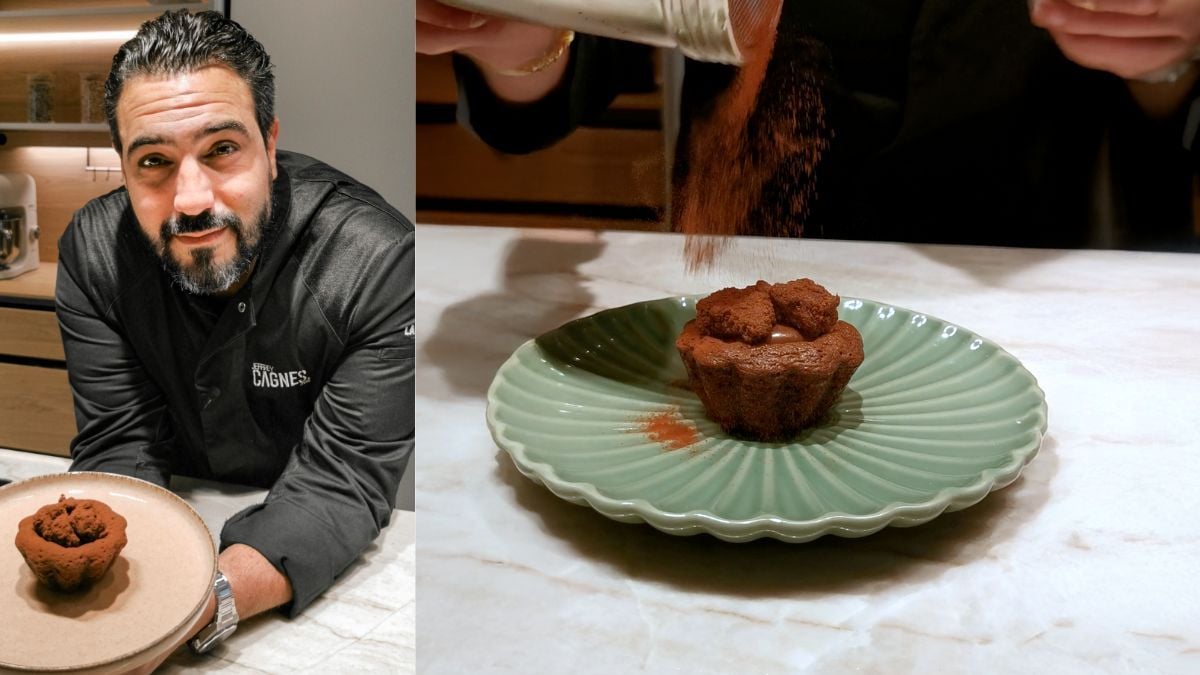 Le chef Jeffrey Cagnes nous a donné sa recette de brownie au chocolat et sa pâte à tartiner maison et c'était délicieux !
