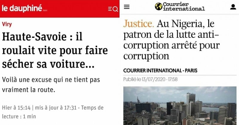 « À juste titre » : le compte Instagram qui compile les titres de presse les plus improbables