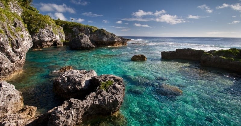 Cette île de moins de 1 300 habitants, perdue dans l'océan Pacifique, est un petit coin de paradis