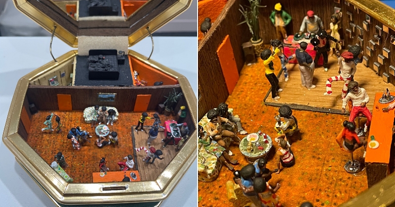 Cet artiste crée d'impressionnantes miniatures pour transmettre la culture de ces ancêtres