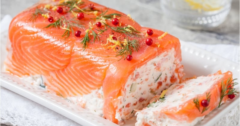 Terrine au saumon fumé et au fromage frais