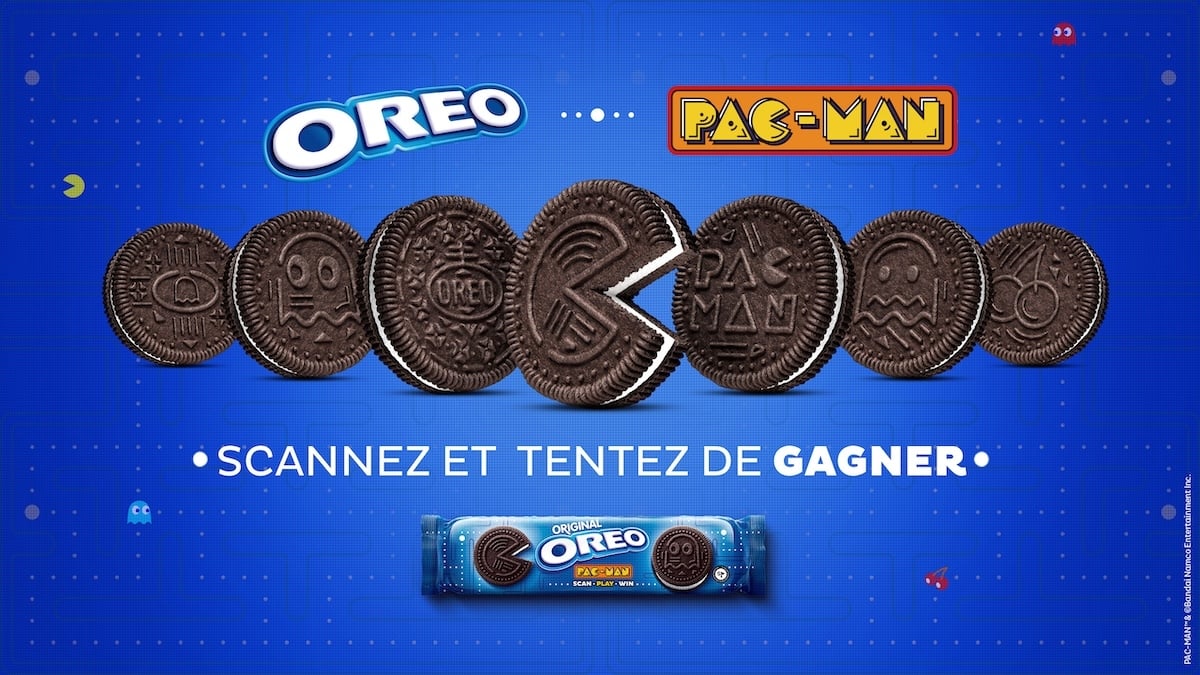 OREO dévoile une collaboration exclusive avec PAC-MAN (et il y a des cadeaux à gagner) !