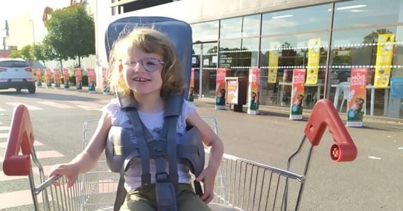 Ille-et-Vilaine : un supermarché achète un chariot de courses adapté pour une fillette handicapée