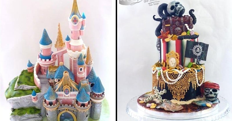 23 gâteaux de fêtes Disney incroyables