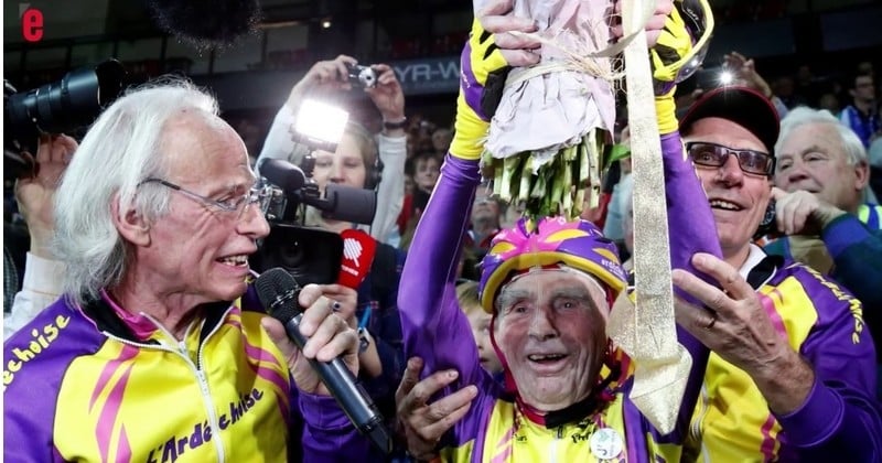 Le champion du monde de cyclisme centenaire, Robert Marchand, tire finalement sa révérence et met un point d'orgue à sa carrière sportive... à l'âge de 106 ans