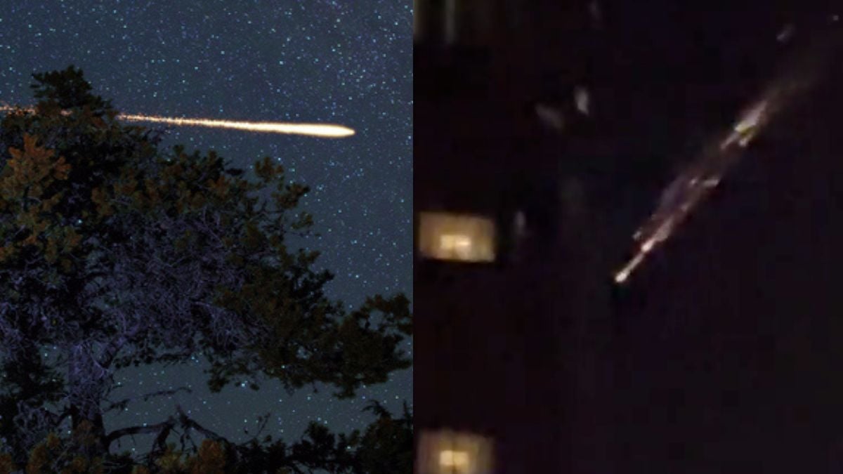 Une gigantesque boule de feu aperçue dans le ciel nocturne en Australie, mais elle n'est pas ce que l'on croyait