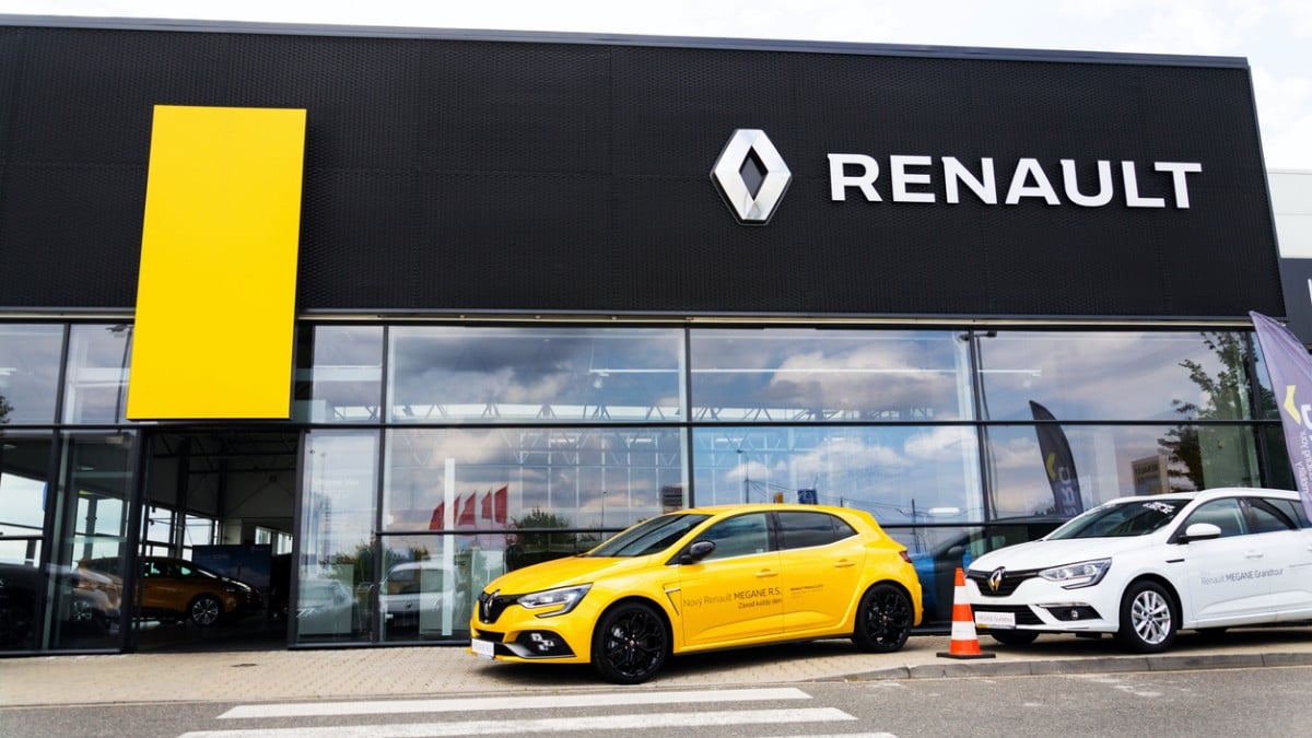 Un garage Renault