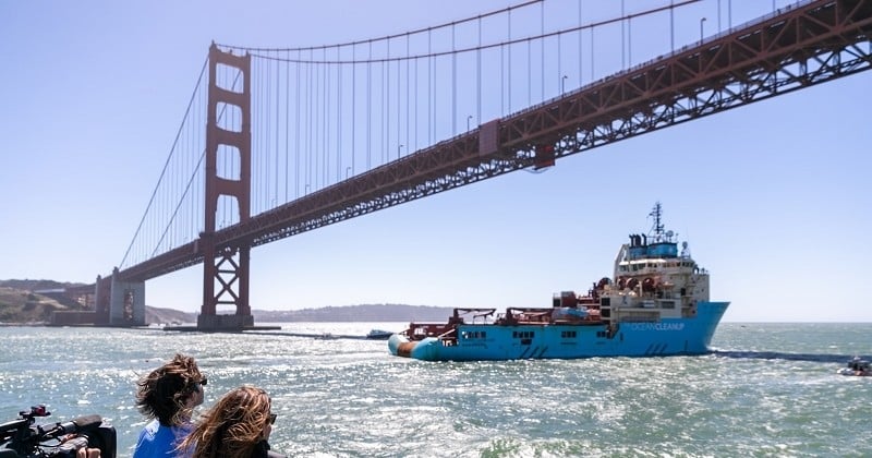 Le bateau qui doit faire diminuer de moitié le 7ème continent a pris la mer pour la première fois