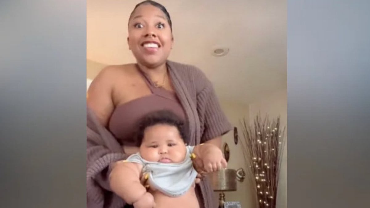 Lauren Wilson et son neveu Jaxson 