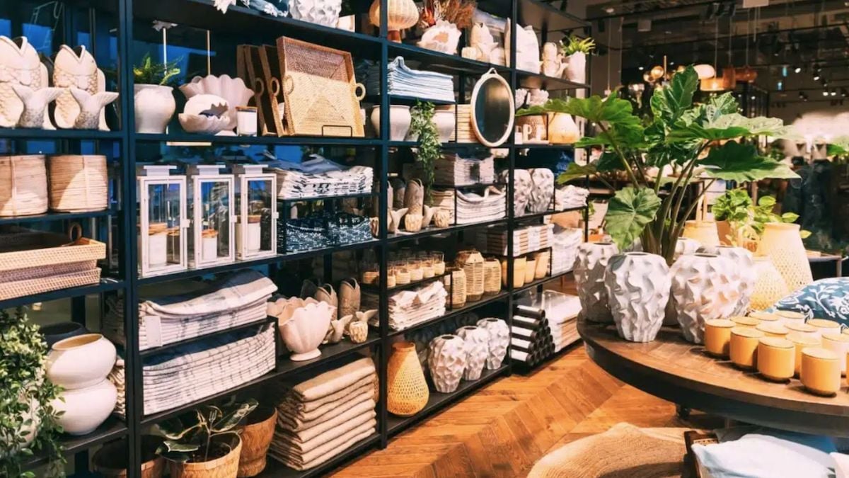 Un rayon de magasin CASA