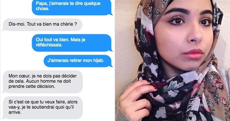 Un père et sa fille démontent, en deux messages, les clichés que rencontre la religion musulmane. Et ils font du bien à des milliers d'internautes