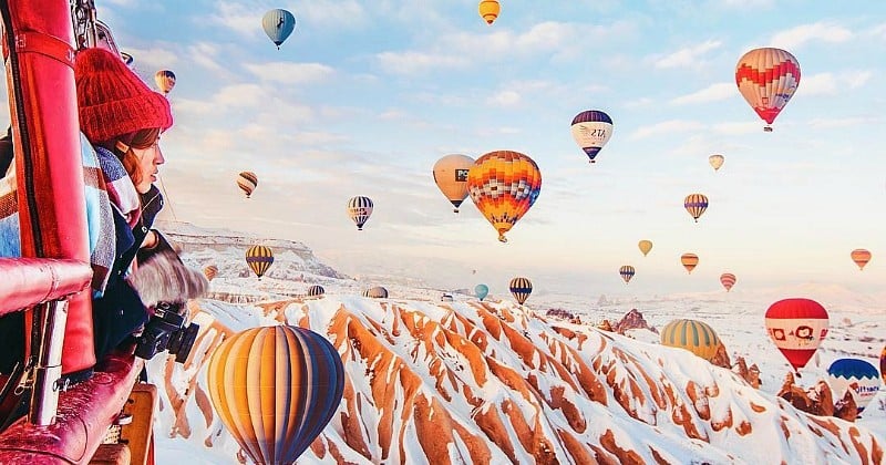 Elle réalise de sublimes photographies de la Cappadoce, le paradis des montgolfières !