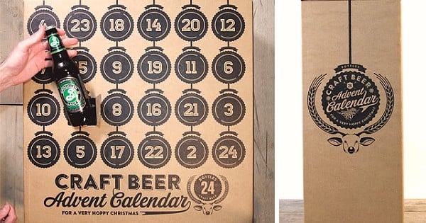 Un calendrier de l’Avent très spécial pour découvrir 24 bières en 24 jours ! L'idée géniale du jour...